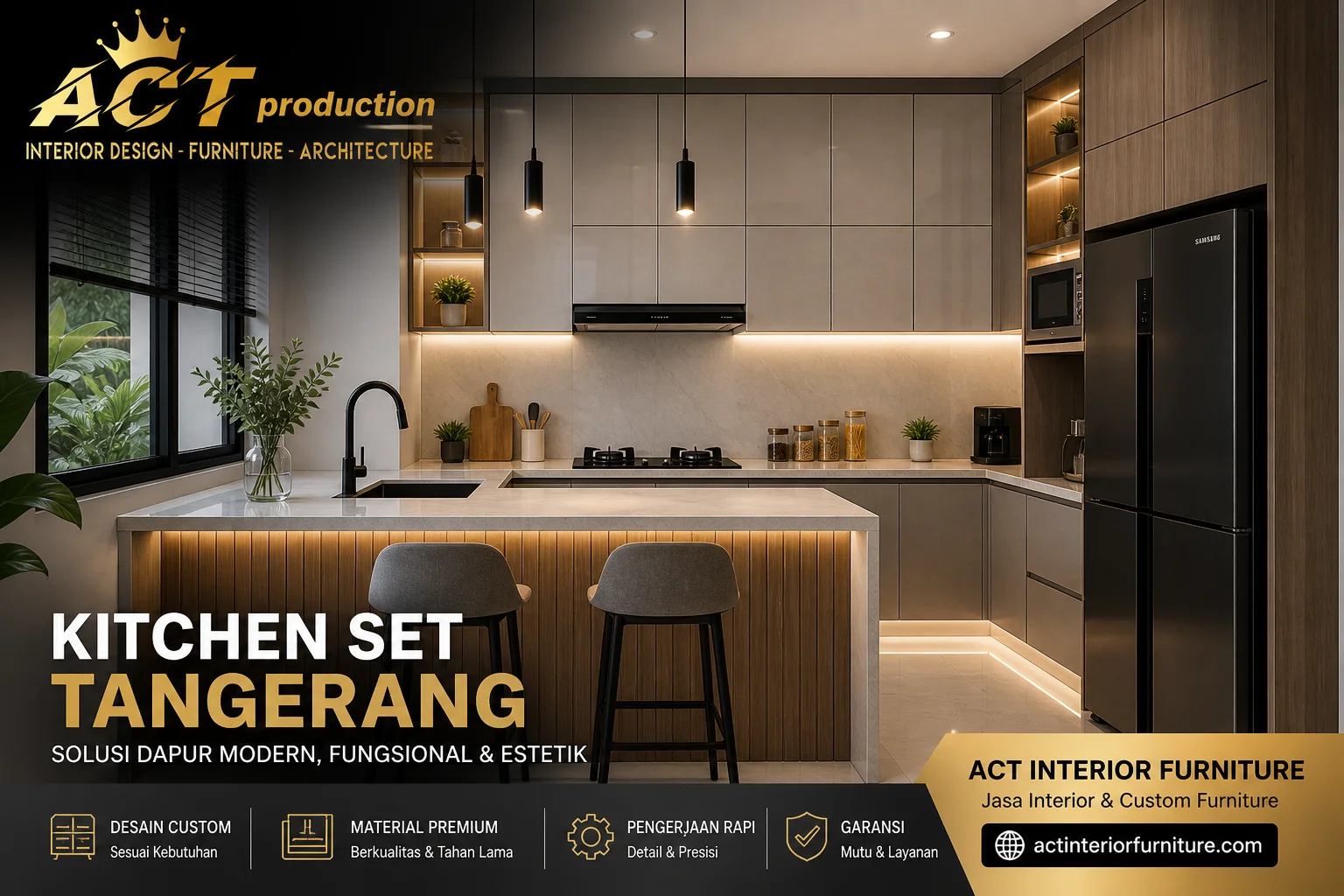 Kitchen Set Tangerang Solusi Dapur Modern Fungsional dan Estetik
